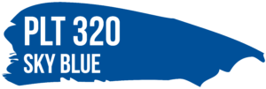 Флок 320 SKY BLUE небесно-синій Poli-tape Tubitherm