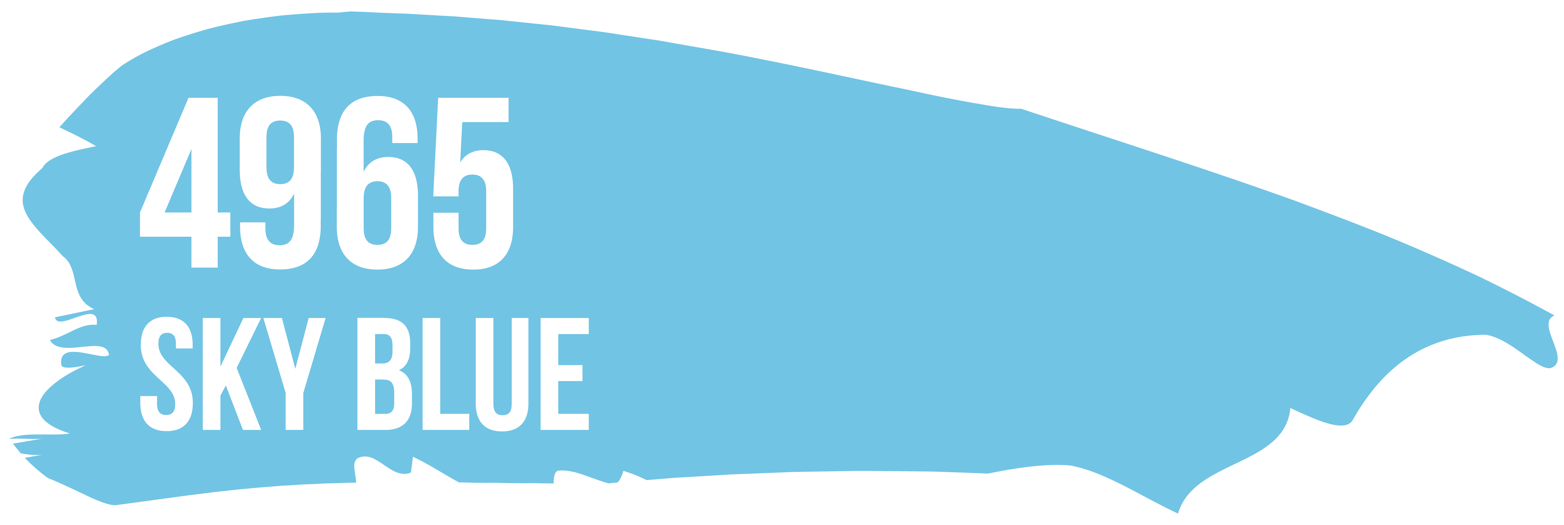 Термоплівка 4965 SKY BLUE небесно-блакитна Poli-Flex Turbo