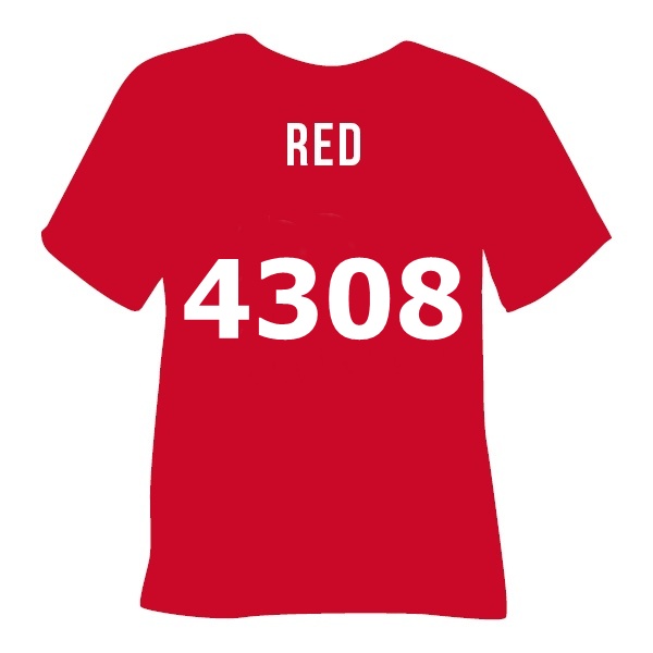 Термоплівка 4308 RED червона Poli-Flex Perform