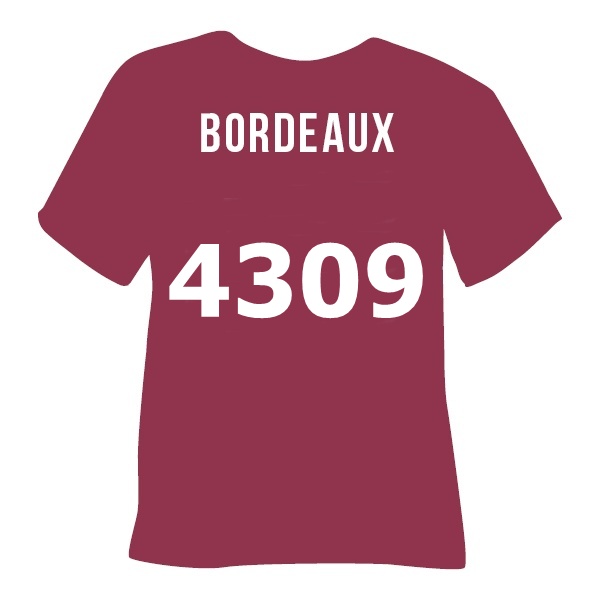 Термоплівка 4309 BORDEAUX бордо Poli-Flex Perform