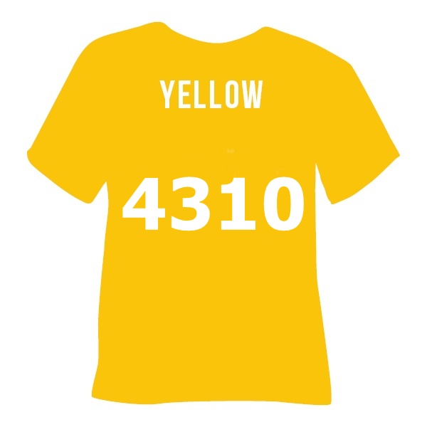Термоплівка 4310 YELLOW жовта Poli-Flex Perform