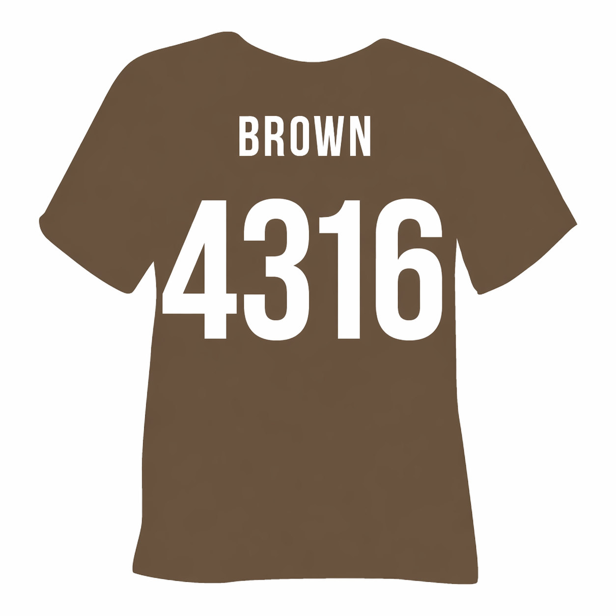 4316 Термоплівка 4316 BROWN коричнева Poli-Flex Perform