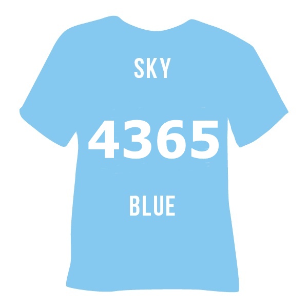 Термоплівка 4365 SKY BLUE небесно-блакитний Poli-Flex Perform
