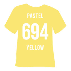 Термоплівка 694 PASTEL YELLOW пастельно-жовта Poli-Flex Premium