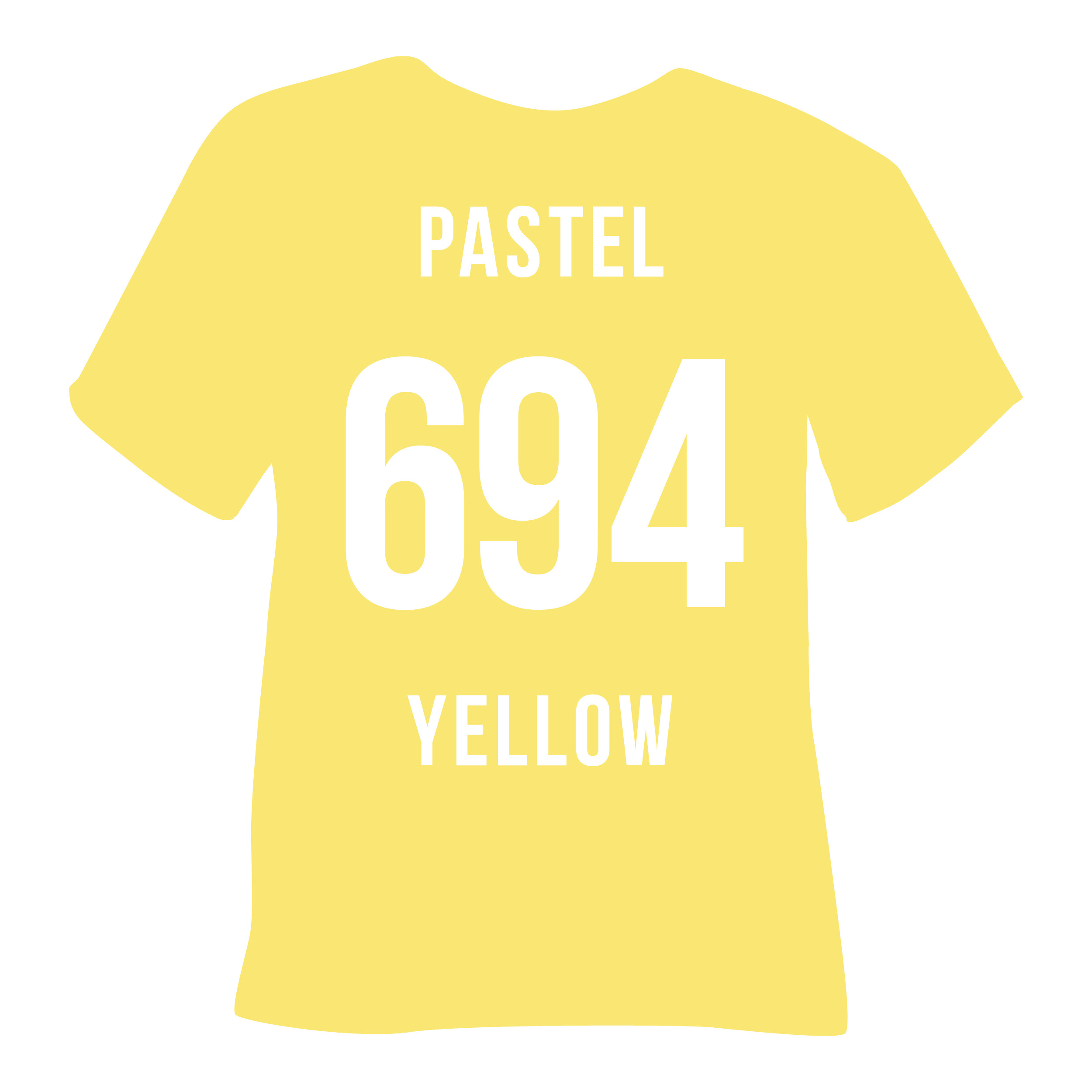 Термоплівка 694 PASTEL YELLOW пастельно-жовта Poli-Flex Premium